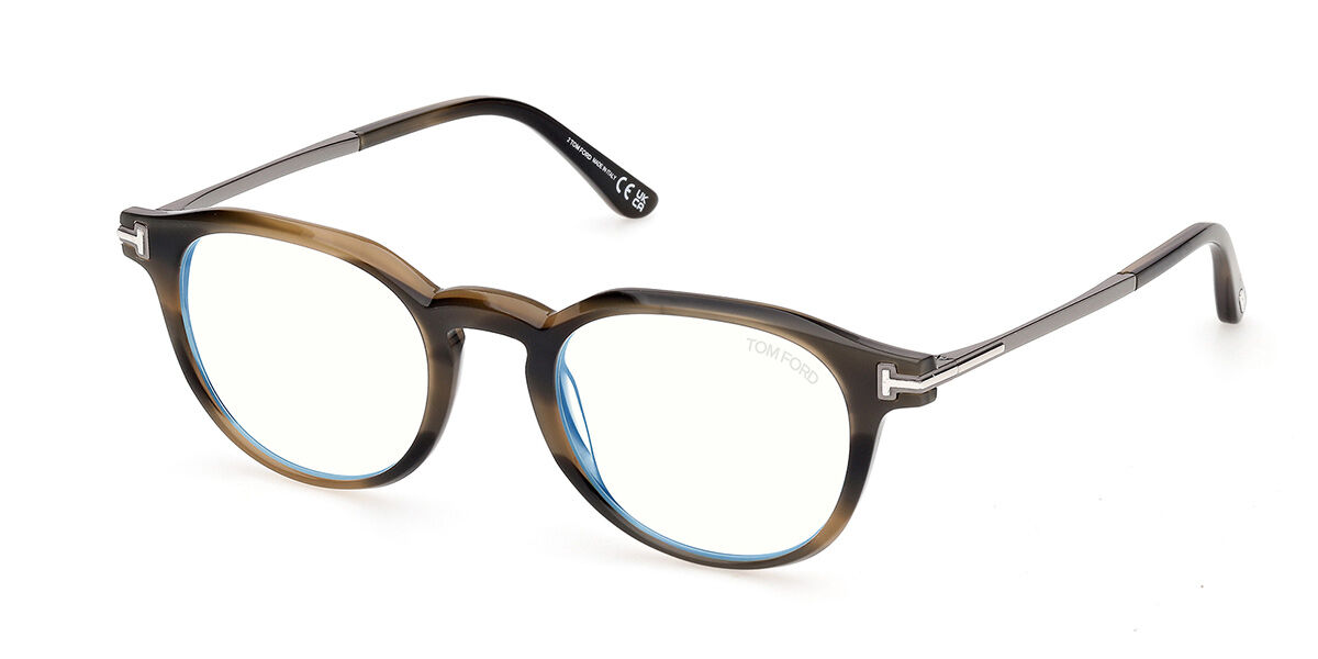 Tom Ford FT6125-B 055 Blue-Light Block, Tortoiseshell frame
