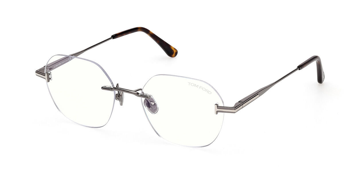 Tom Ford FT6126-B 008 Blue-Light Block, Gunmetal frame