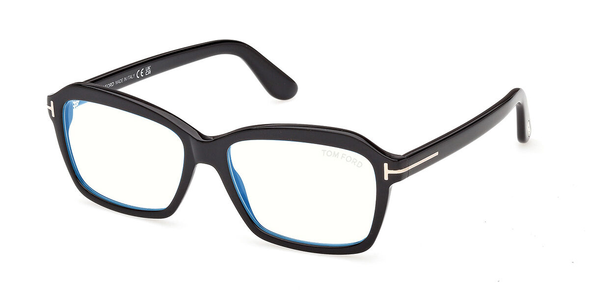 Tom Ford FT6129-B 001 Blue-Light Block, Black frame