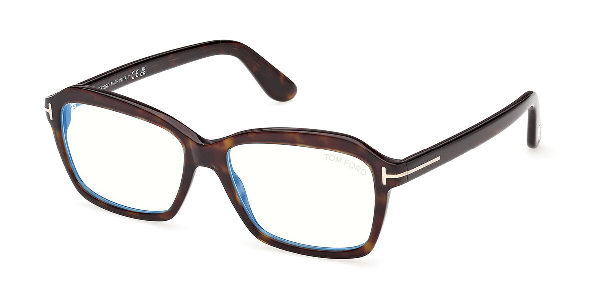 Tom Ford FT6129-B 052 Blue-Light Block, Tortoiseshell frame