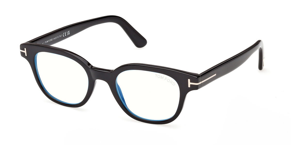 Tom Ford FT6130-B 001 Blue-Light Block, Black frame