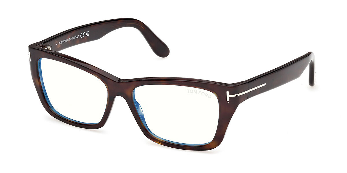 Tom Ford FT6132-B 052 Blue-Light Block, Tortoiseshell frame