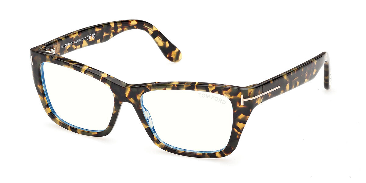 Tom Ford FT6132-B 055 Blue-Light Block, Tortoiseshell frame