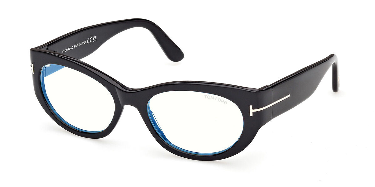 Tom Ford FT6133-B 001 Blue-Light Block, Black frame
