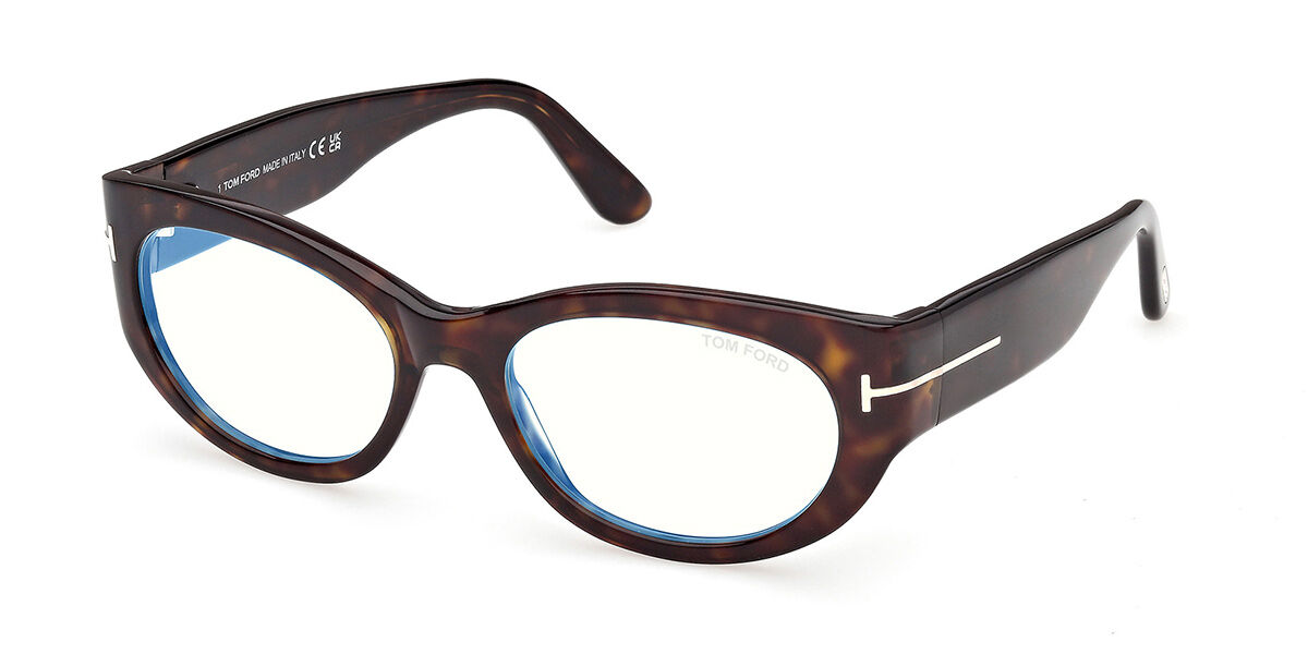Tom Ford FT6133-B 052 Blue-Light Block, Tortoiseshell frame