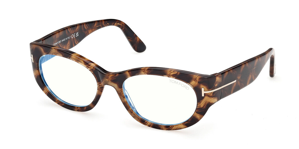 Tom Ford FT6133-B 055 Blue-Light Block, Tortoiseshell frame