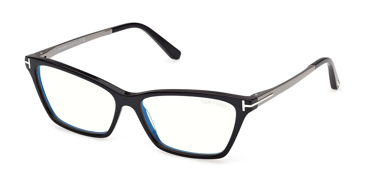 Tom Ford FT6135-B 005 Blue-Light Block, Black frame