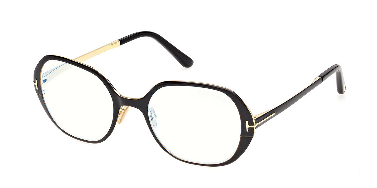 Tom Ford FT6137-B 001 Blue-Light Block, Black frame