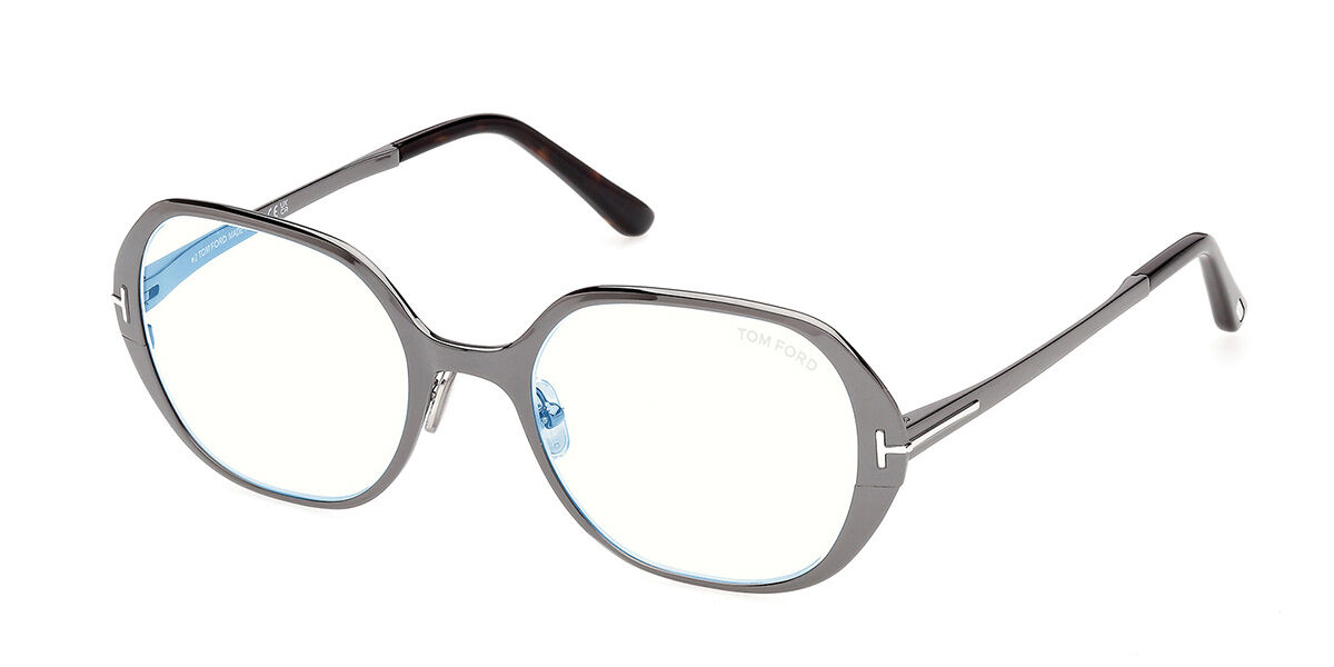 Tom Ford FT6137-B 008 Blue-Light Block, Gunmetal frame
