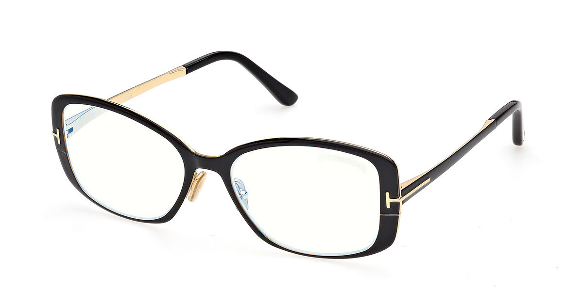 Tom Ford FT6138-B 001 Blue-Light Block, Black frame