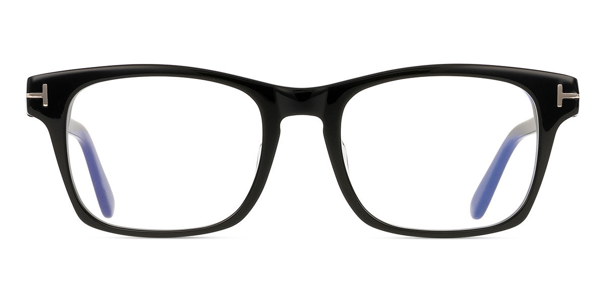Tom Ford FT6150-D-B Asian Fit 001 Blue-Light Block, Black frame