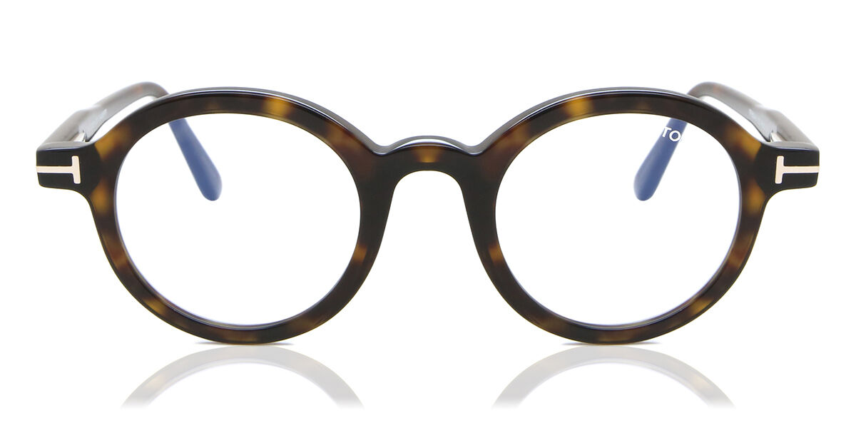 Tom Ford FT5664-B 052 Blue-Light Block, Tortoiseshell frame