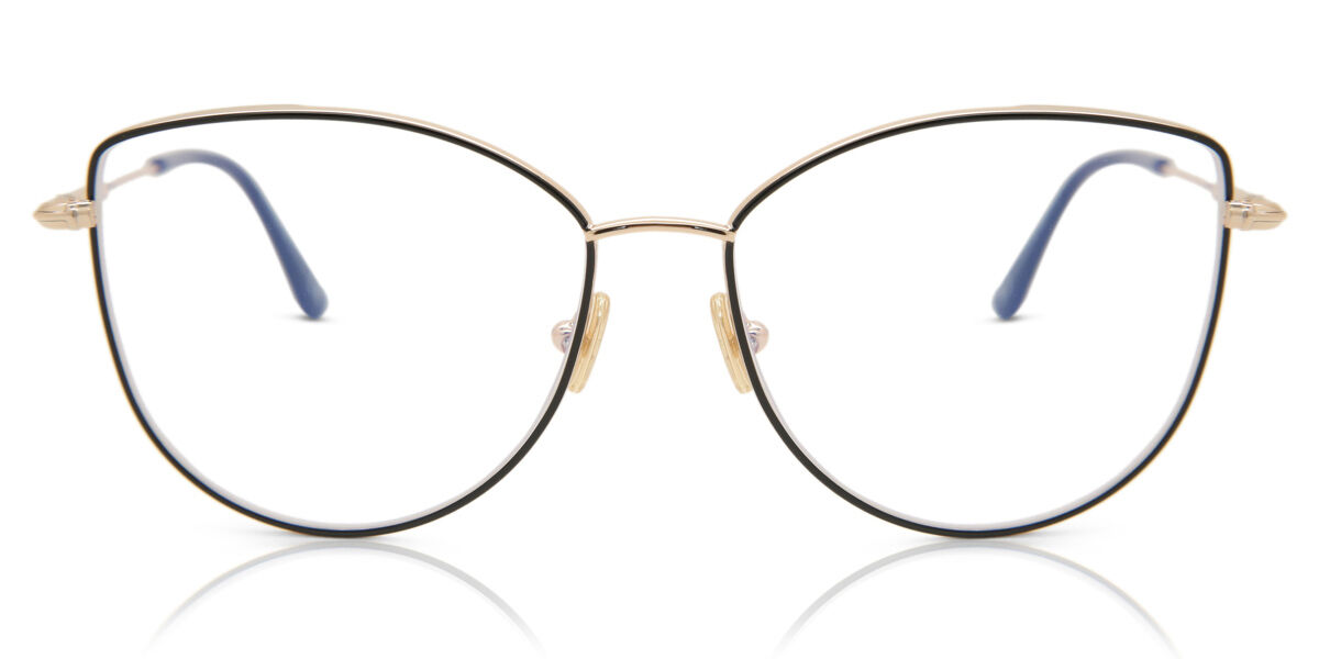 Tom Ford FT5667-B 005 Blue-Light Block, Gold frame