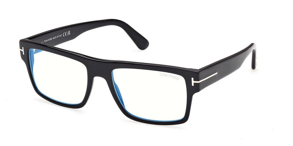 Tom Ford FT6168-B 001 Blue-Light Block, Black frame