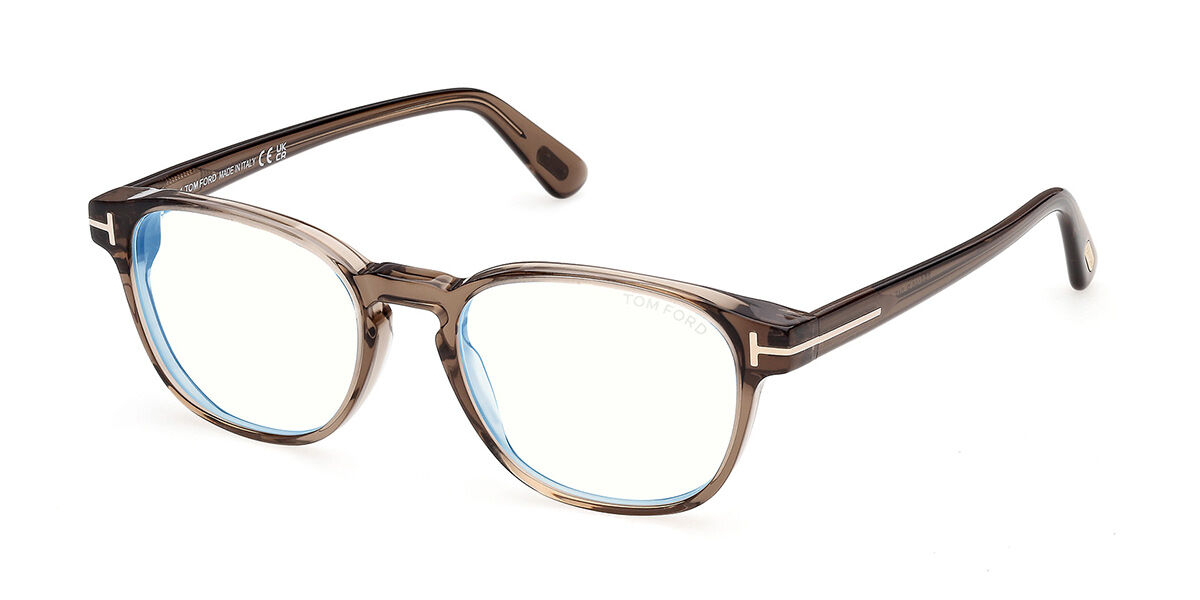 Tom Ford FT6169-B 045 Blue-Light Block, Brown frame