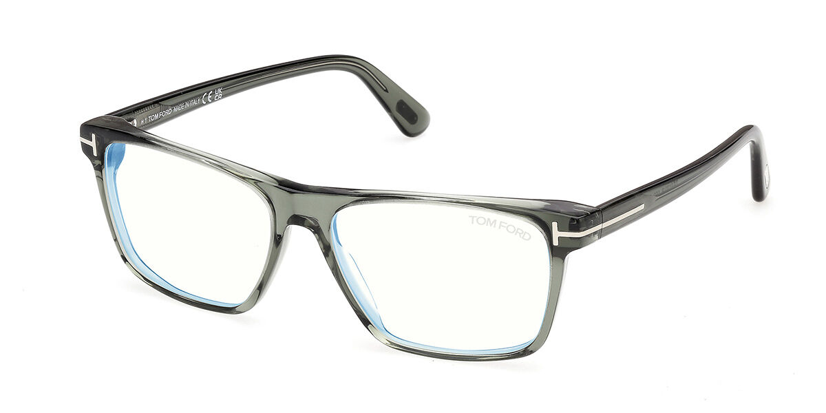 Tom Ford FT6170-B 093 Blue-Light Block, Green frame