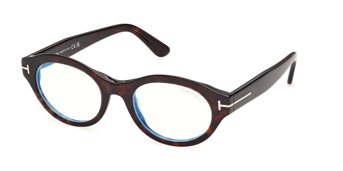 Tom Ford FT6172-B 052 Blue-Light Block, Tortoiseshell frame