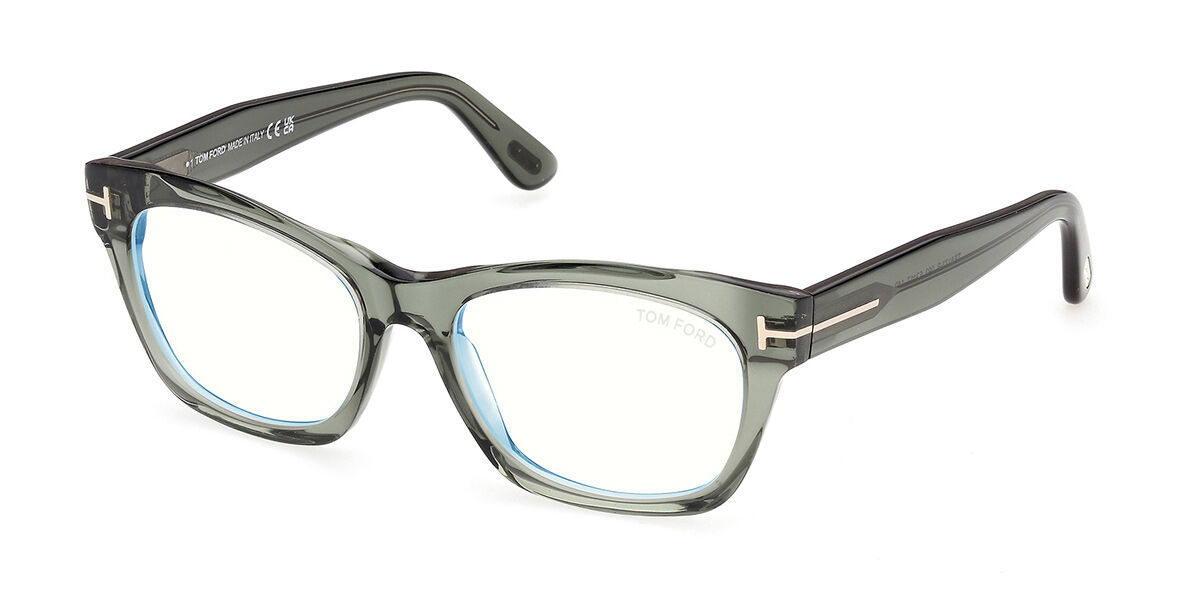 Tom Ford FT6173-B 093 Blue-Light Block, Green frame
