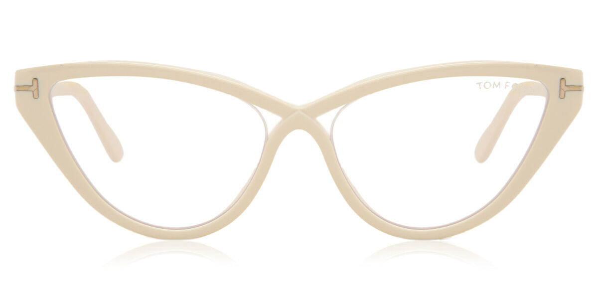 Tom Ford FT5729-B 025 Blue-Light Block, White frame