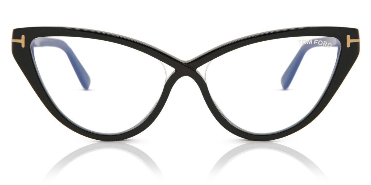 Tom Ford FT5729-B 001 Blue-Light Block, Black frame