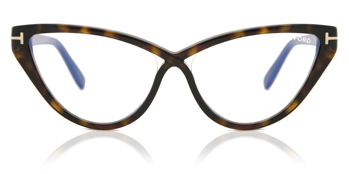 Tom Ford FT5729-B 052 Blue-Light Block, Tortoiseshell frame