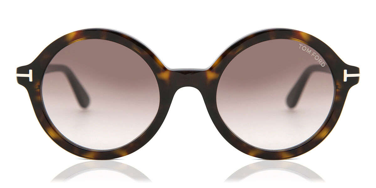 Tom Ford FT0602 NICOLETTE-02 052, Tortoiseshell frame, Gradient Roviex Grey Brown lenses