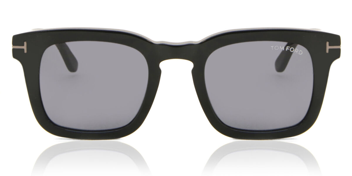 Tom Ford FT0751-N DAX 01A, Black frame, Grey lenses