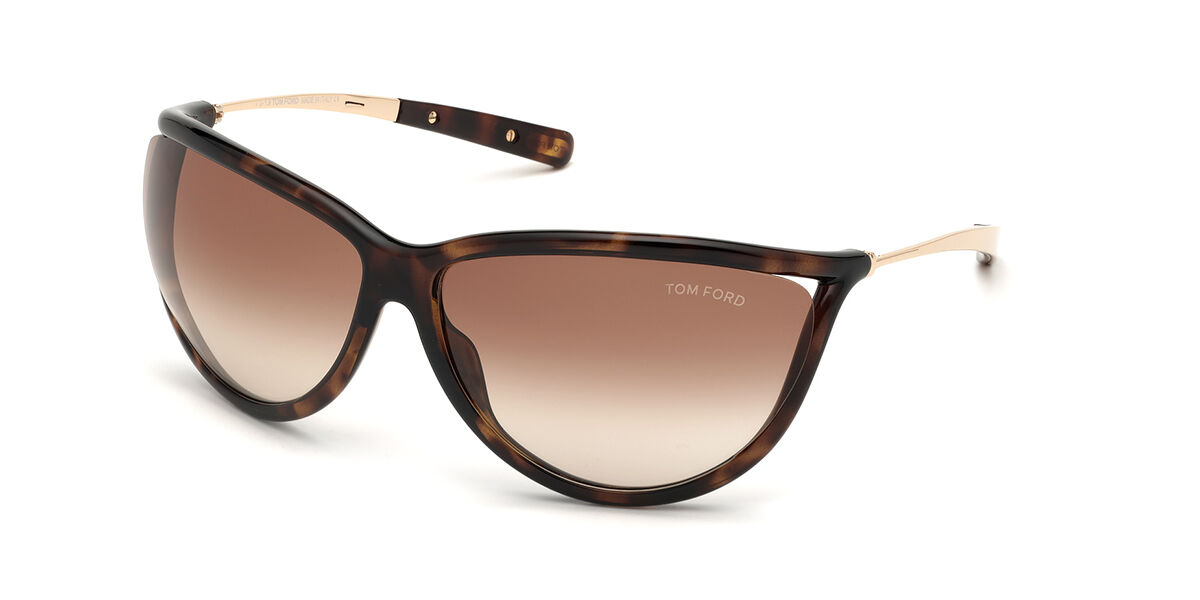 Tom Ford FT0770 TAMMY 52F, Tortoiseshell frame, Brown Gradient lenses