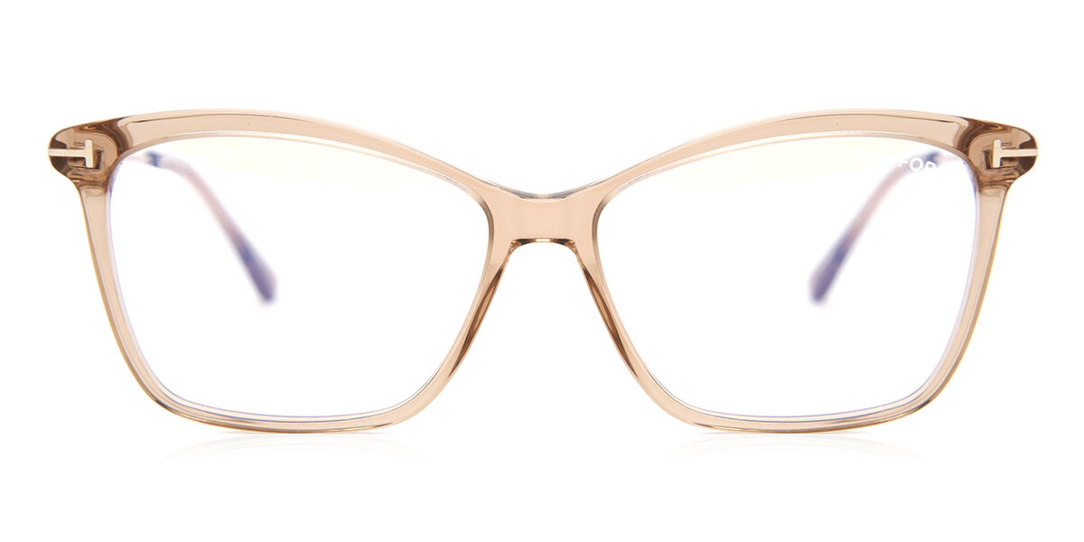 Tom Ford FT5687-B 045 Blue-Light Block, Brown frame