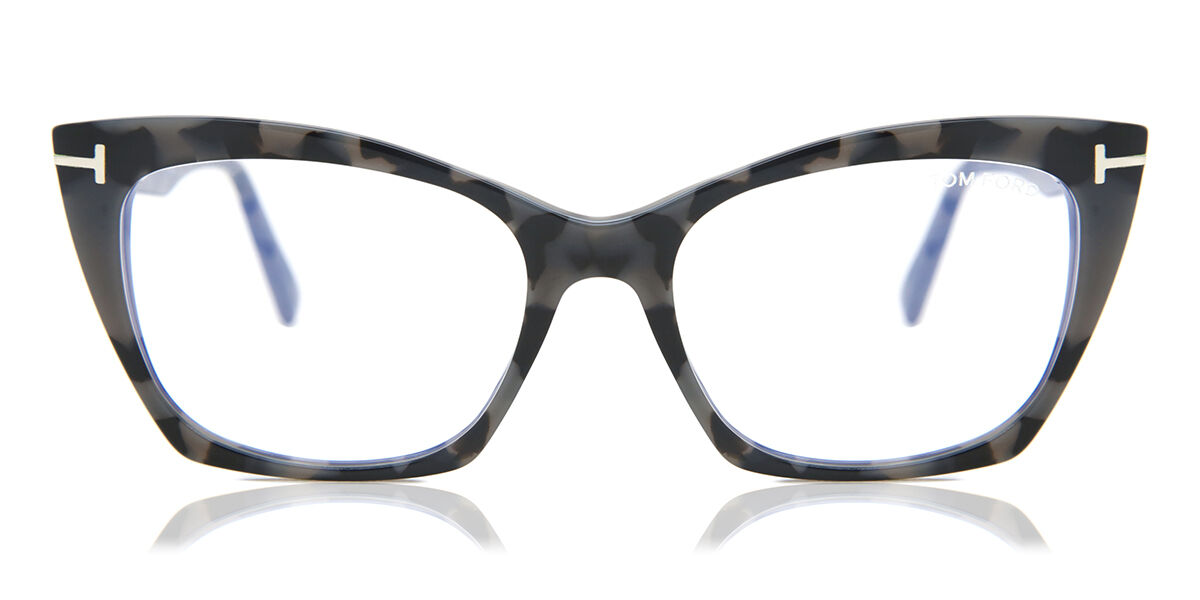 Tom Ford FT5709-B 056 Blue-Light Block, Tortoiseshell frame