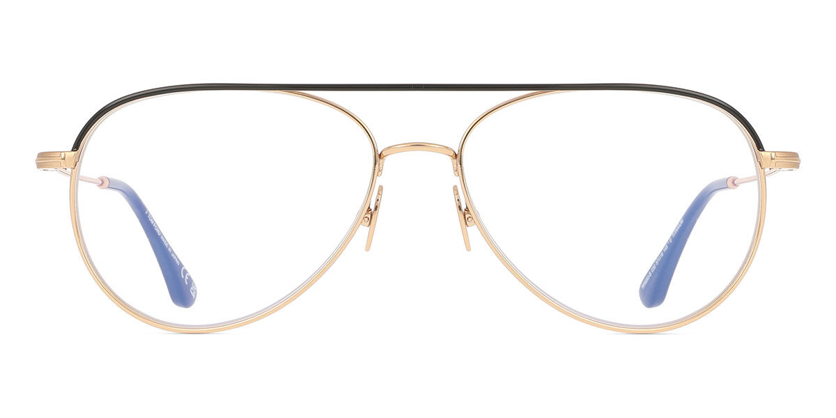 Tom Ford FT5693-B 030 Blue-Light Block, Gold frame