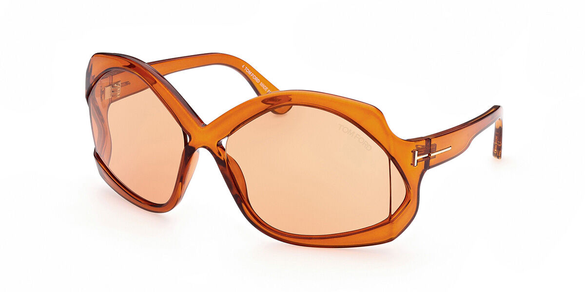 Tom Ford FT0903 CHEYENNE 48E, Brown frame, Brown lenses