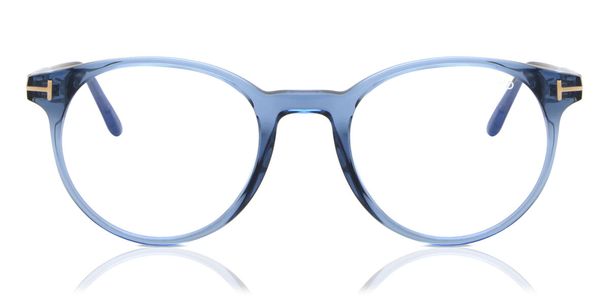 Tom Ford FT5695-B 090 Blue-Light Block, Blue frame