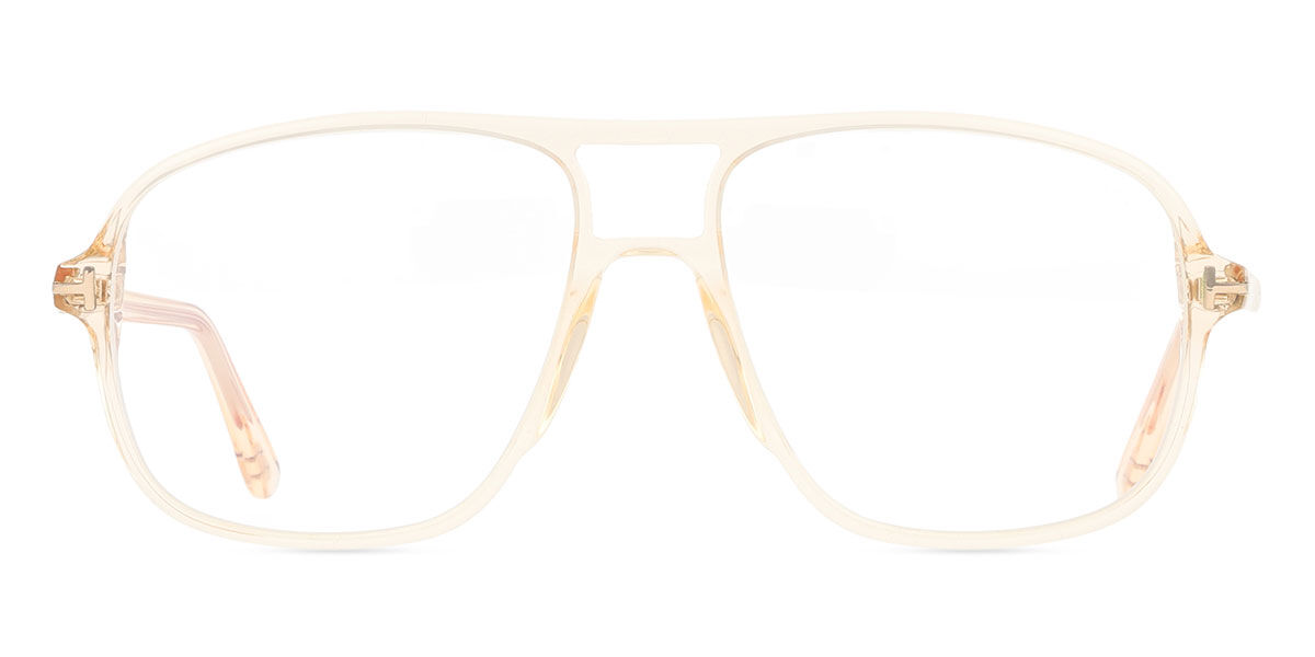 Tom Ford FT5737-B 045 Blue-Light Block, Brown frame