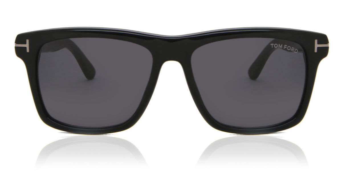 Tom Ford FT0906-N BUCKLEY-02 01A, Black frame, Grey lenses