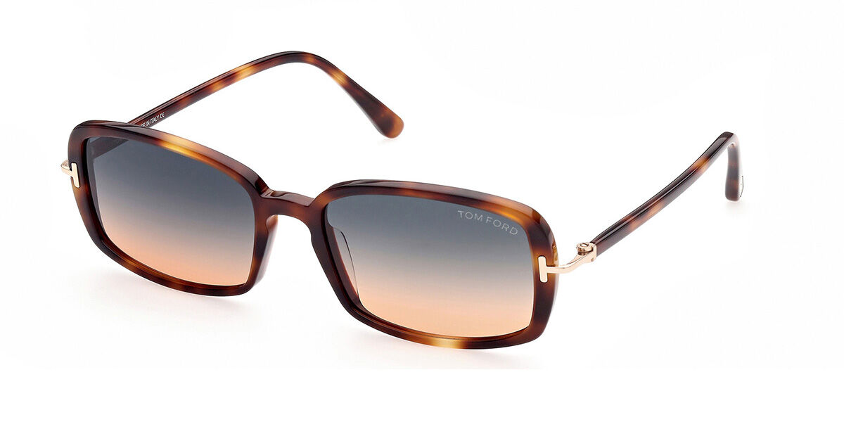Tom Ford FT0923 BONHAM 53P, Tortoiseshell frame, Gradient Grey lenses