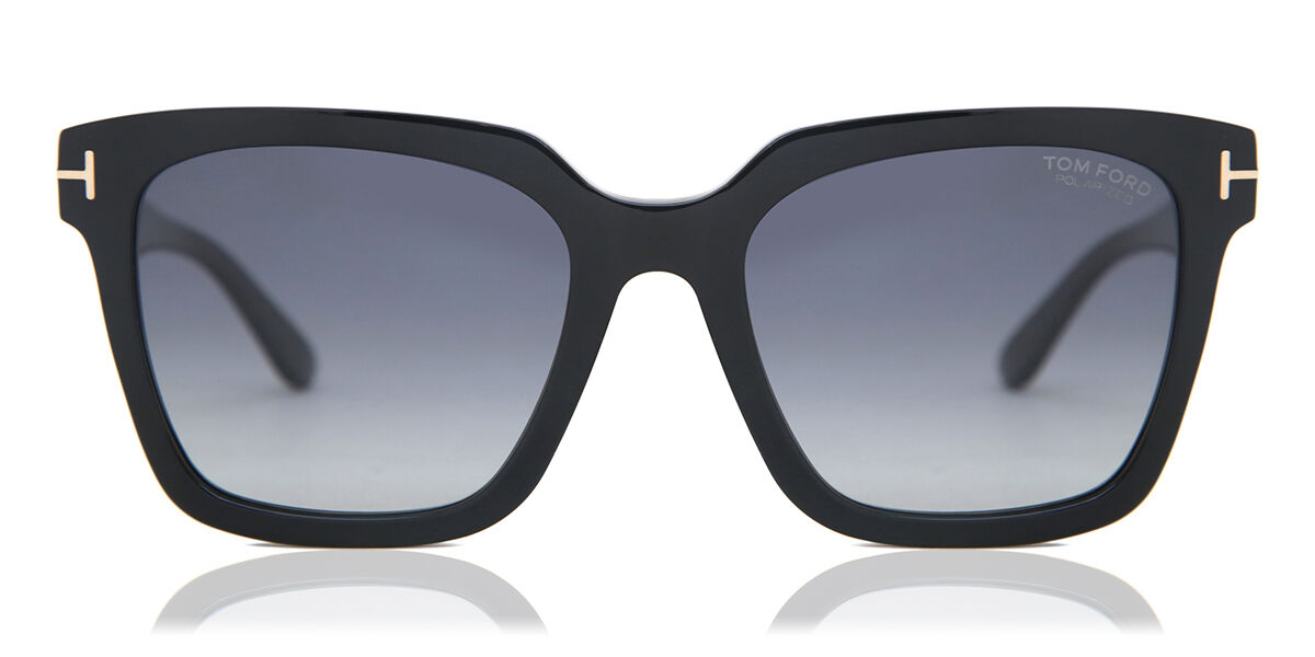 Tom Ford FT0952 SELBY 01D, Black frame, Gradient Grey lenses