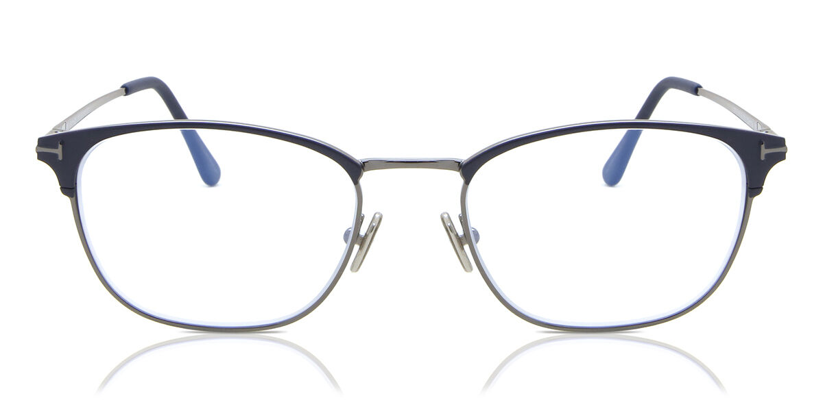 Tom Ford FT5750-B 091 Blue-Light Block, Blue frame
