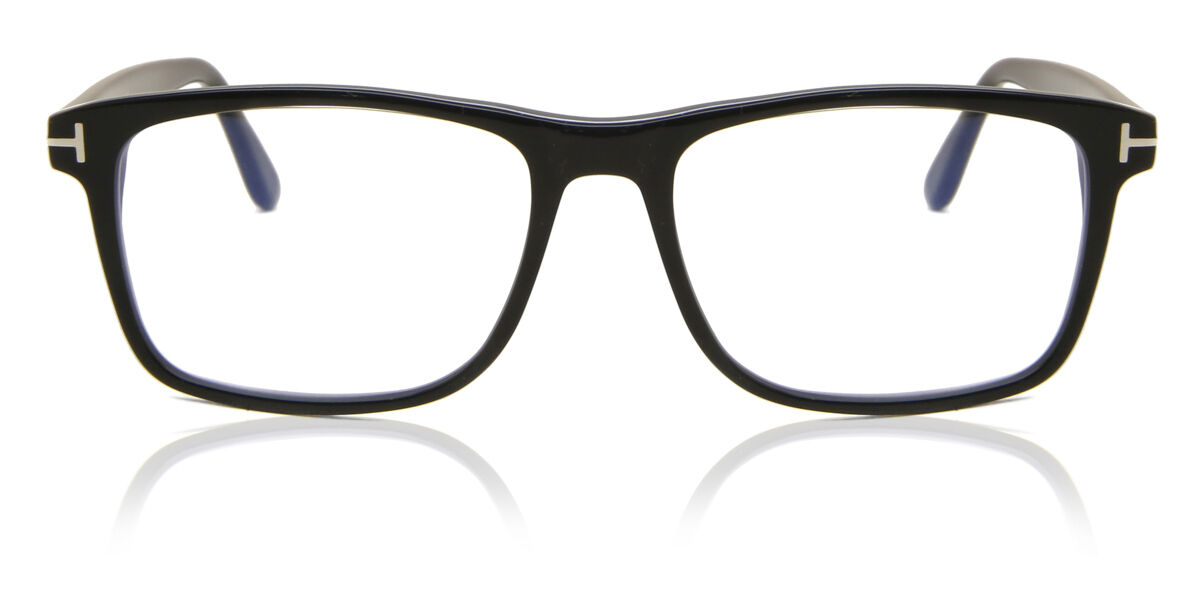 Tom Ford FT5752-B 001 Blue-Light Block, Black frame