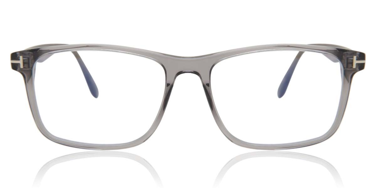 Tom Ford FT5752-B 020 Blue-Light Block, Clear frame