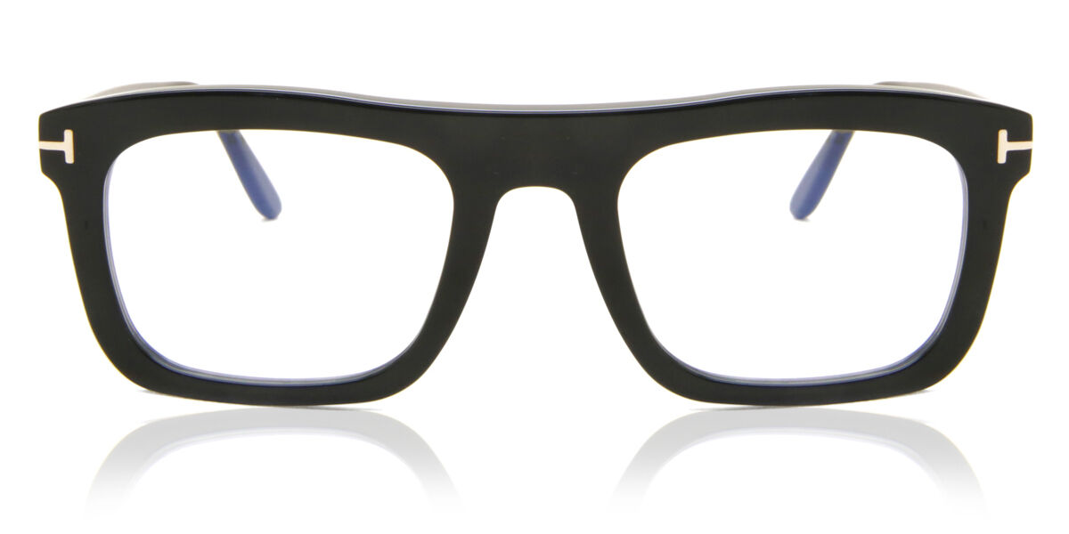 Tom Ford FT5757-B 001 Blue-Light Block, Black frame