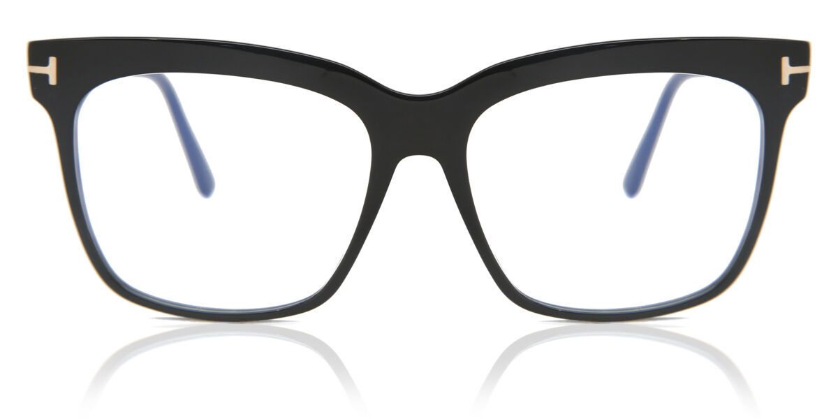 Tom Ford FT5768-B 001 Blue-Light Block, Black frame