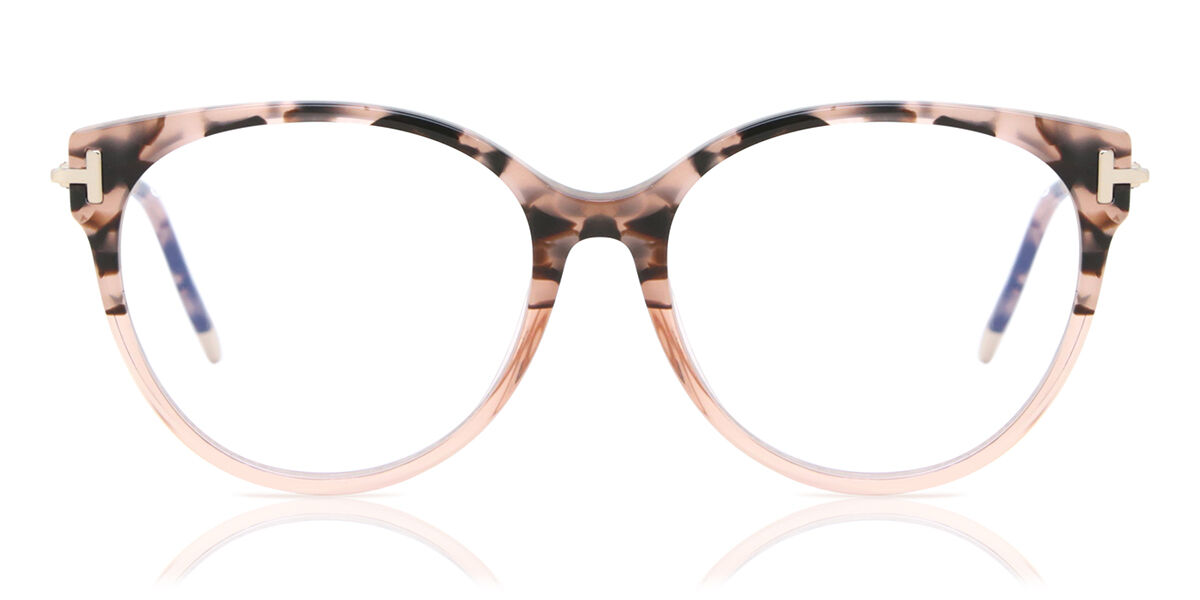 Tom Ford FT5770-B 055 Blue-Light Block, Tortoiseshell frame