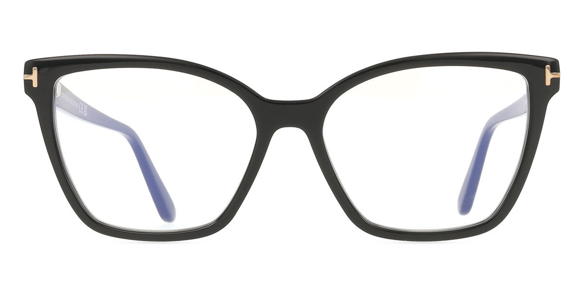 Tom Ford FT5812-B 001 Blue-Light Block, Black frame