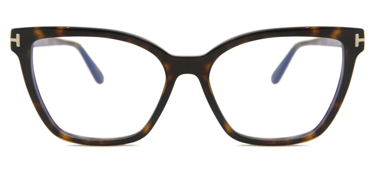 Tom Ford FT5812-B 052 Blue-Light Block, Tortoiseshell frame