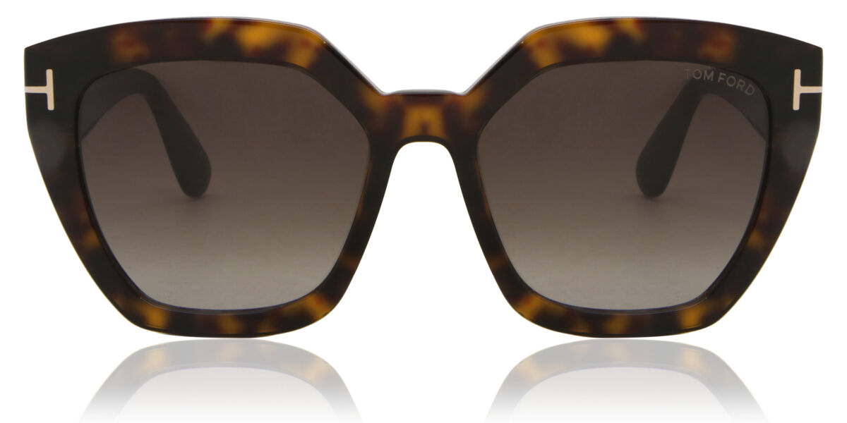 Tom Ford FT0939 PHOEBE 52K, Tortoiseshell frame, Brown Gradient lenses