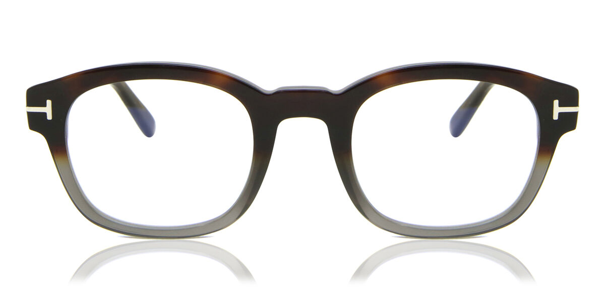 Tom Ford FT5808-B 055 Blue-Light Block, Brown frame