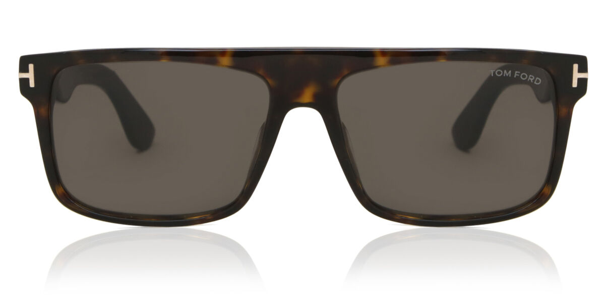 Tom Ford FT0999 PHILIPPE-02 52A, Tortoiseshell frame, Smoke Dark Grey lenses