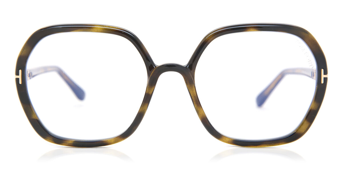 Tom Ford FT5814-B 052 Blue-Light Block, Tortoiseshell frame