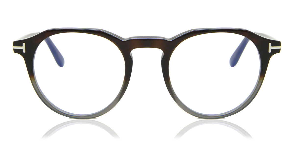 Tom Ford FT5833-B 056 Blue-Light Block, Tortoiseshell frame